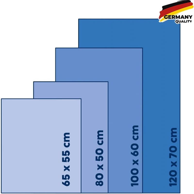 Килимок для ванної KELA Megan 65 х 55 х 1.6 см Granite Gray (23592) Розміри 65 х 55 х 1.6