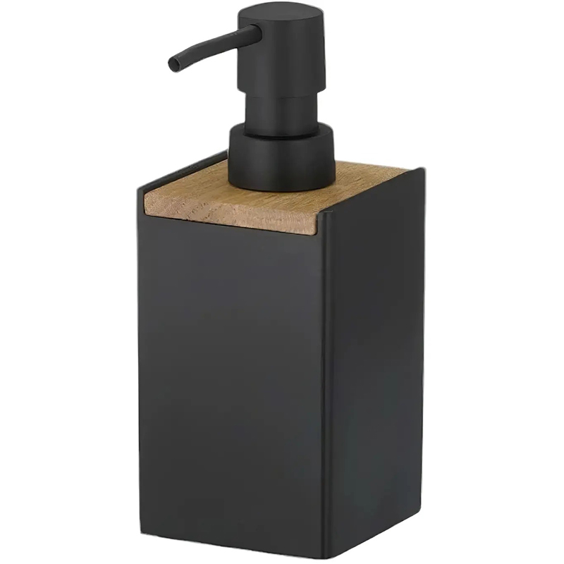 Дозатор для мыла KELA Cube 300 мл Black (23689)