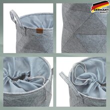 Кошик для білизни KELA Fay 50 х 33 см Light gray (24490)