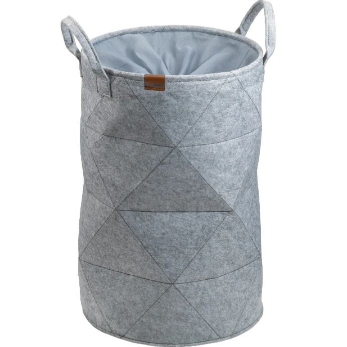 Корзина для белья KELA Fay 50 х 33 см Light gray (24490)