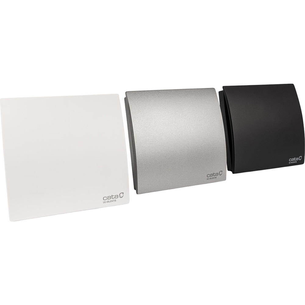 Зовнішній вигляд Витяжний вентилятор CATA UC10 Silentis STD Timer White (01220100)