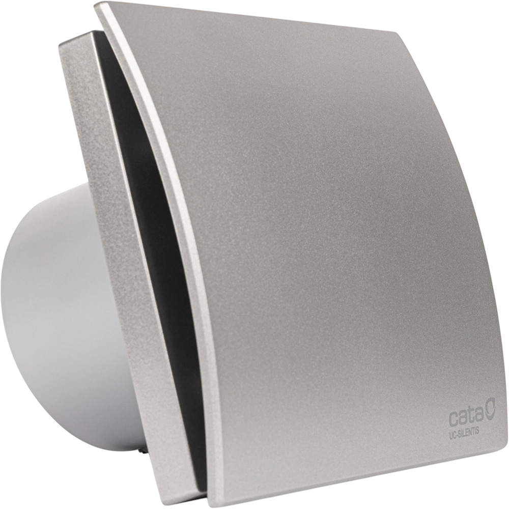 Витяжний вентилятор CATA UC10 Silentis STD Timer Silver (01221100)