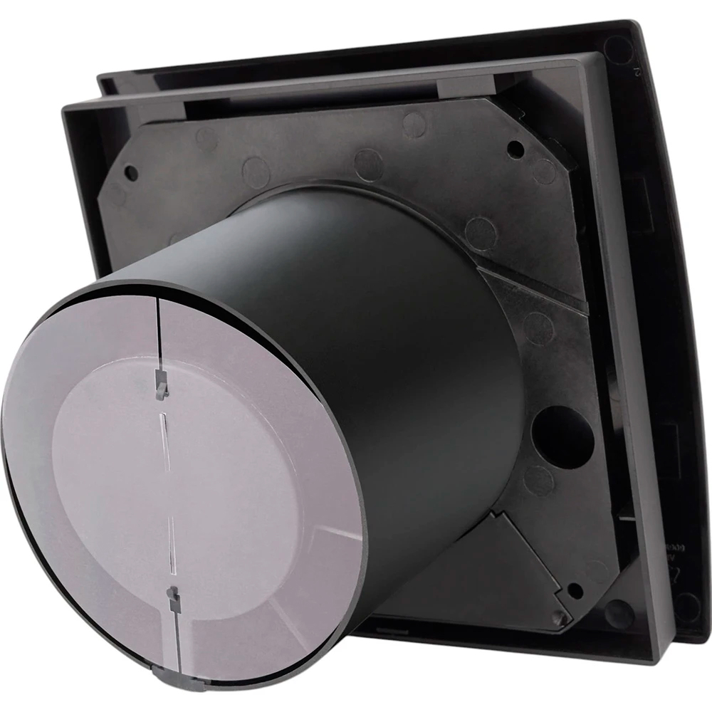 Витяжний вентилятор CATA EXTRACTOR UC-10 Silentis Hygro Black (01222200) Особливості з таймером, із зворотним клапаном