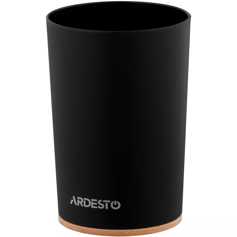 Склянка для зубних щіток ARDESTO Minimalism чорний (ARHB3105BB)