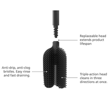 Ершик для унитаза JOSEPH JOSEPH Flex 360 Black Matte (70597)