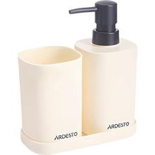 Набір для ванної кімнати ARDESTO Vigor 380 мл Beige (ARHB3106MB)