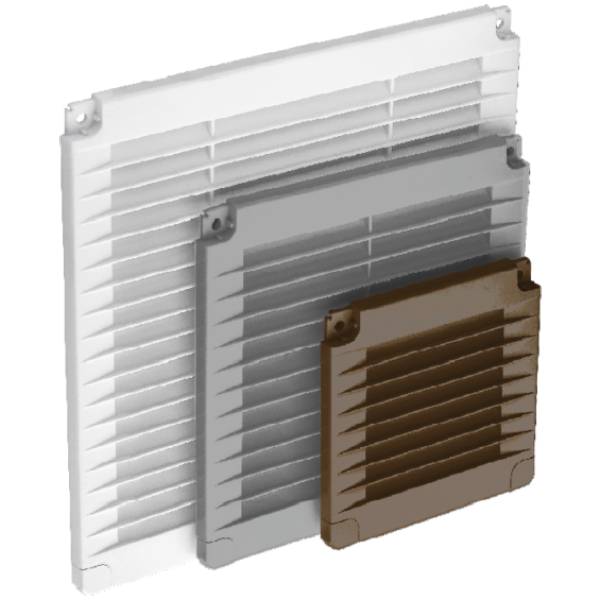 Решетка AirRoxy 02-335 Gray Размеры 352 х 336 х 7