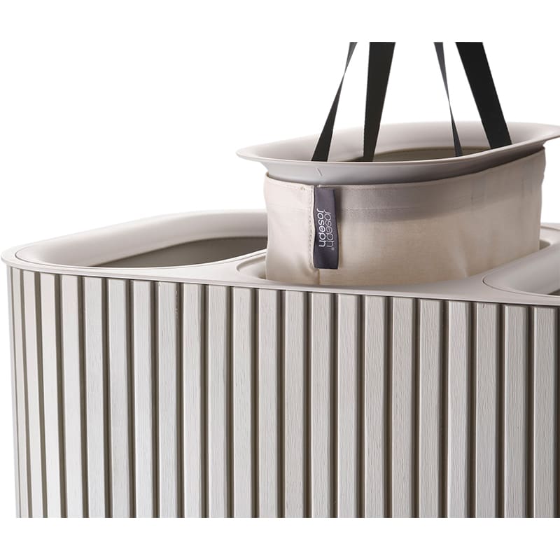 Корзина для белья JOSEPH JOSEPH Tota Trio Luxe 90 л Beige (5000008) Внешний вид Корзина для белья JOSEPH JOSEPH Tota Trio Luxe 90 л Beige (5000008)