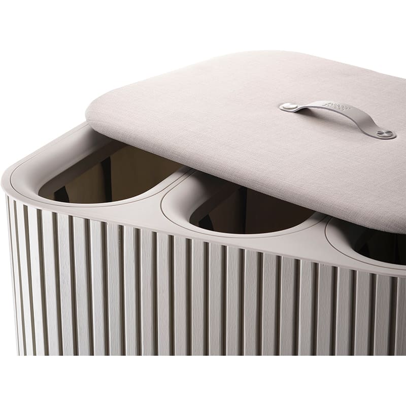 Корзина для белья JOSEPH JOSEPH Tota Trio Luxe 90 л Beige (5000008) Корзина для белья JOSEPH JOSEPH Tota Trio Luxe 90 л Beige (5000008) Цвет бежевый