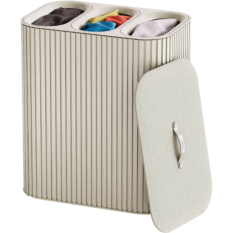 Корзина для белья JOSEPH JOSEPH Tota Trio Luxe 90 л Beige (5000008) Корзина для белья JOSEPH JOSEPH Tota Trio Luxe 90 л Beige (5000008) Объем 90