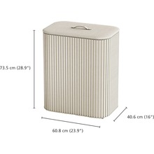 Корзина для белья JOSEPH JOSEPH Tota Trio Luxe 90 л Beige (5000008) Корзина для белья JOSEPH JOSEPH Tota Trio Luxe 90 л Beige (5000008)