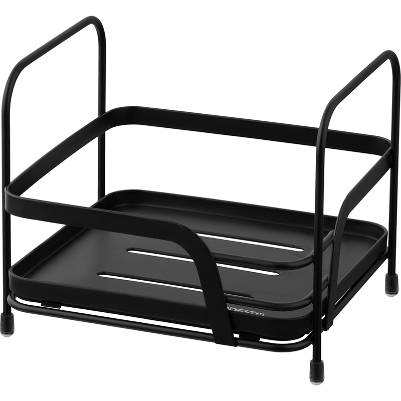 Полочка ARDESTO Vigor Black (ARHK4501PB) Особенности  Изготовлена из металла и прочного полипропилена, устойчивого к влаге и простого в уходе