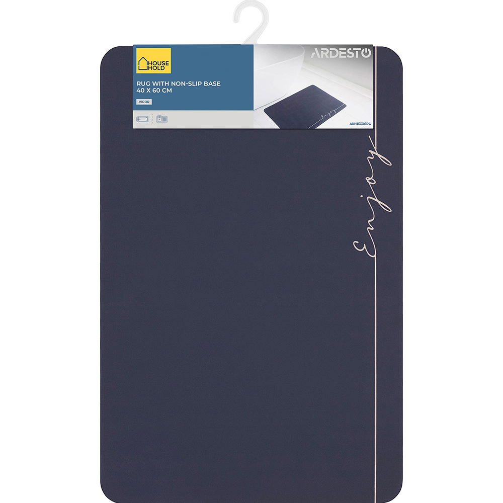 Фото 3 Килимок для ванної ARDESTO Vigor grey (ARHB3301RG)