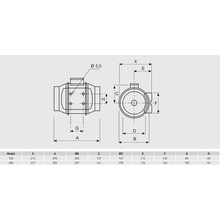 Вытяжной вентилятор SOLER&PALAU TD-150 P ECOWATT (5211017100)