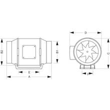 Вытяжной вентилятор AIRROXY aRil Eco 100 01-311