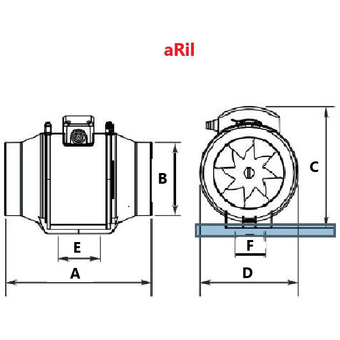 Покупка Витяжний вентилятор AIRROXY airRoxy aRil 310 (01-149)