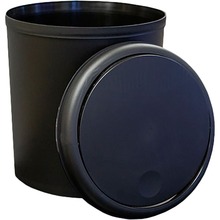 Ведро для мусора BISK NERO 5 л Black (08345)