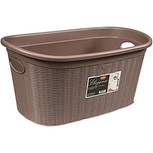 Кошик для білизни STEFANPLAST Elegance 35л Gray-brown (PRO175/2)