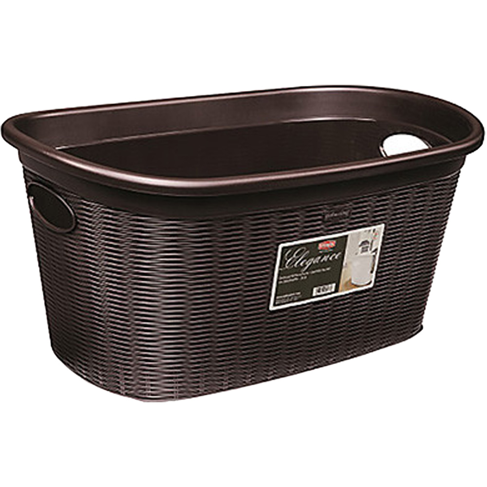 Кошик для білизни STEFANPLAST Elegance 35л Вrown (PRO175/3)