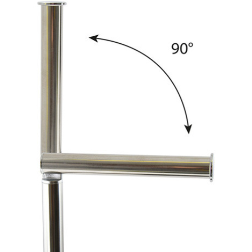 Держатель для туалетной бумаги + ершик SPIRELLA BERGAMO Gray (141363) Особенности  Материал: нержавеющая сталь, стекло