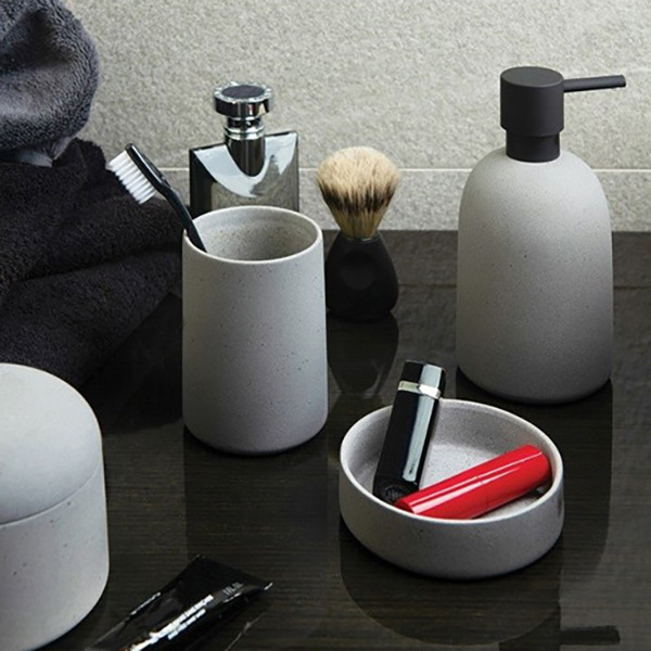 Мыльница SPIRELLA Gemma Dark Gray (10.20320) Размеры 10.6х3