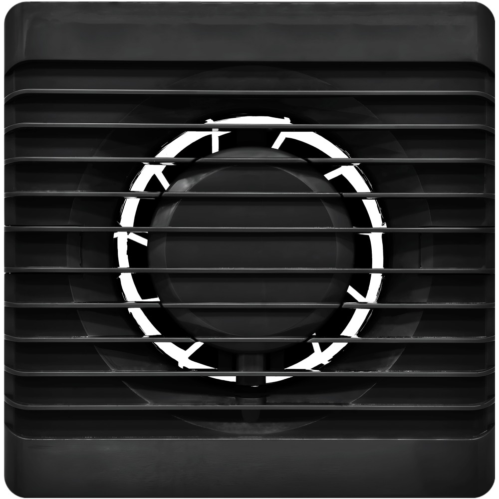 Витяжний вентилятор AirRoxy Planet Energy 80 S Black (01-080)