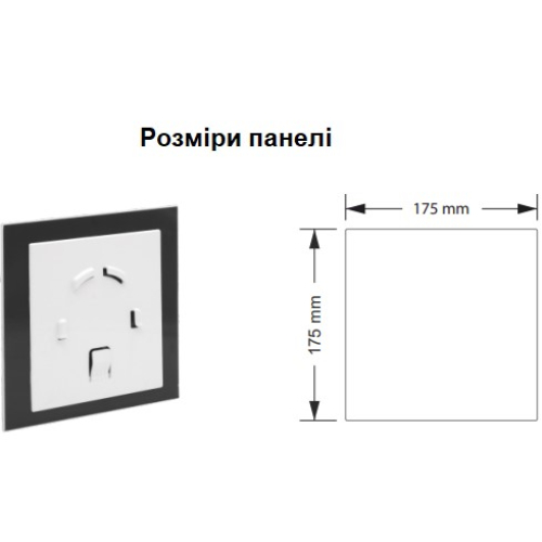 Фото 4 Панель для витяжних вентиляторів airRoxy dRim ABS Gray Gloss (01-182)