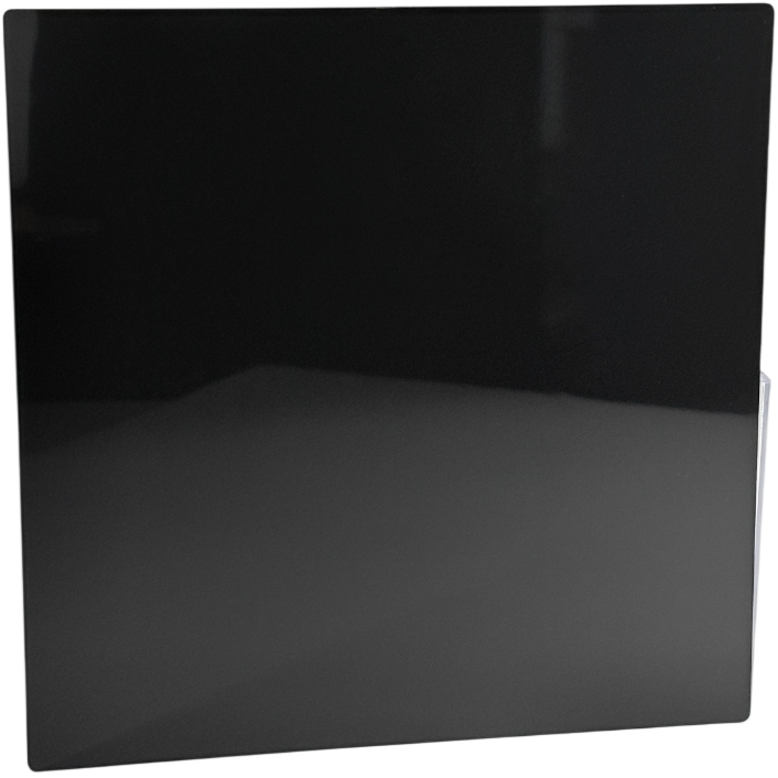 Панель для витяжних вентиляторів airRoxy dRim ABS Black Gloss (01-181) Колір чорний
