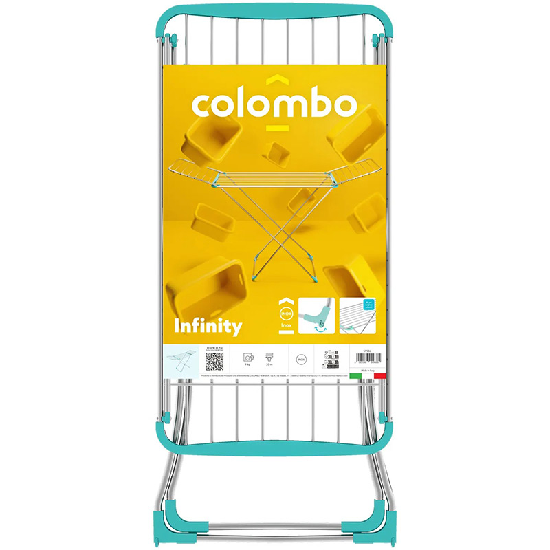 Сушарка для білизни COLOMBO Infinity (ST586) Конструкція горизонтальна