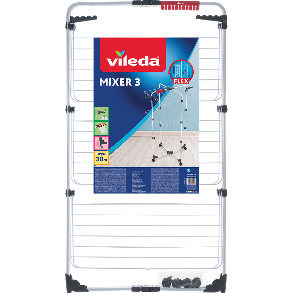 Сушилка для белья VILEDA Mixer 3 Tower Indoor Dryer 30 м (4023103202092) Тип напольная