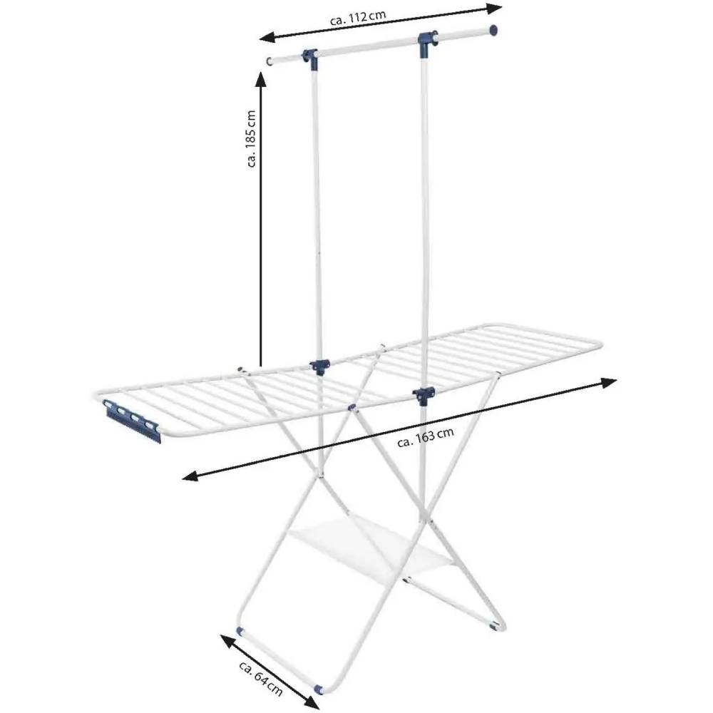 Сушіння для білизни CASA SI Manhattan White (CS92283W04) Особливості телескопічна секція