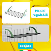 Сушарка для білизни COLOMBO Balcony Bold (ST288)