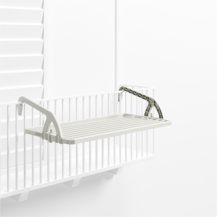 Сушарка для білизни COLOMBO Balcony 10 Resina (ST988) Конструкція горизонтальна