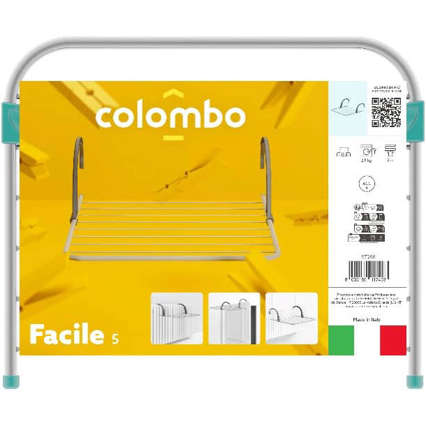 Сушарка для білизни COLOMBO Facile 5 (ST298) Робоча ширина до 1 м
