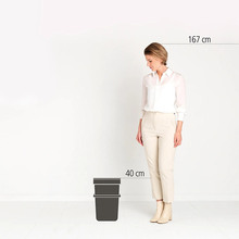 Відро для сміття BRABANTIA Sort & Go 25 л (214400)