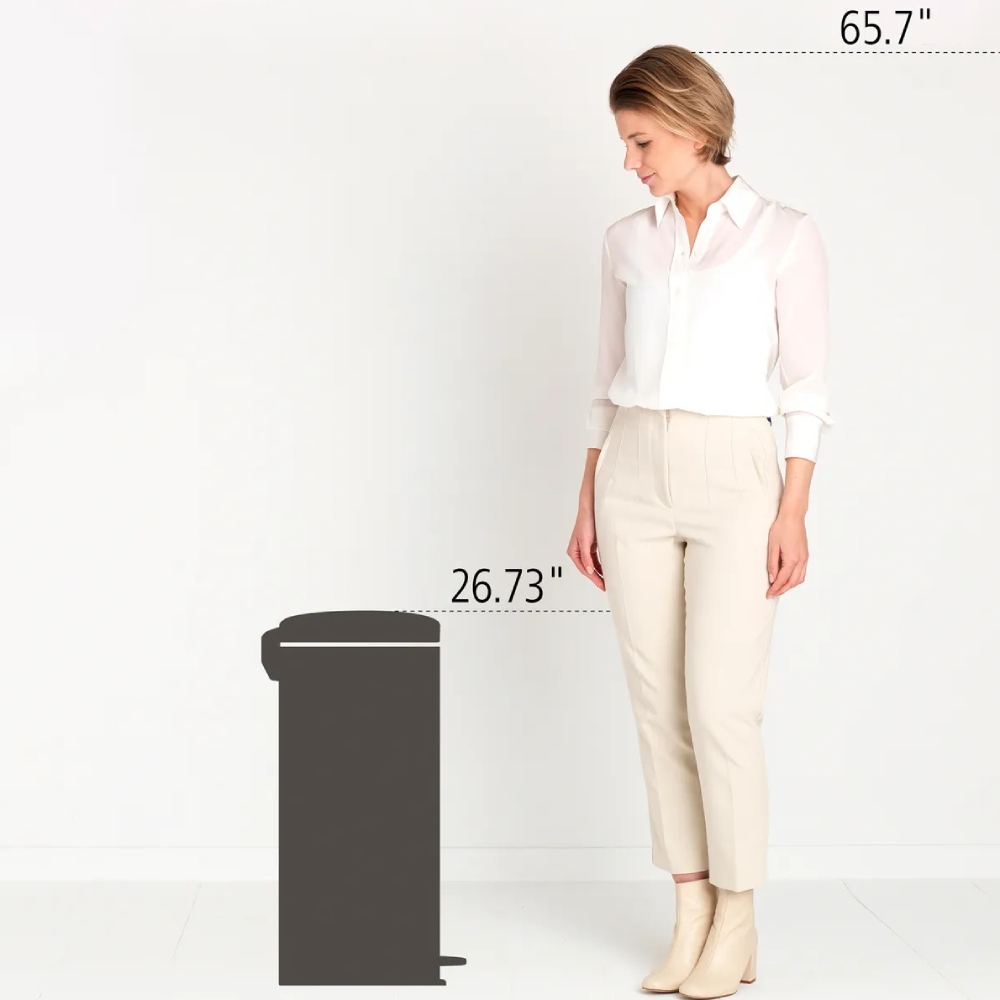 Бак для мусора BRABANTIA 30л (114380) Размер 67.9 х 29.3 х 38