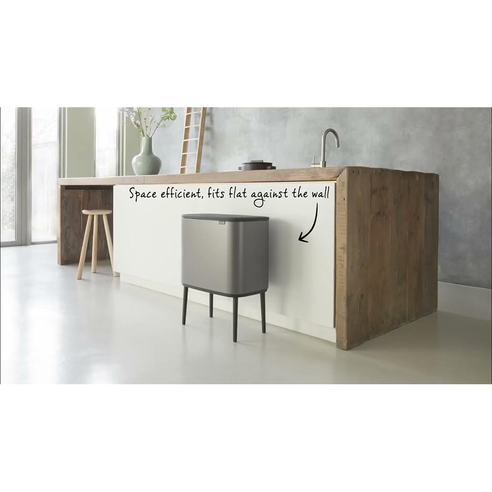 Замовити Бак для сміття BRABANTIA Bo Touch Bin Hi 2х30 л (130601)