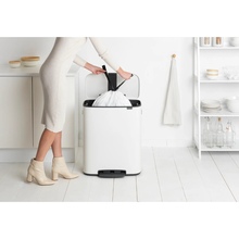 Бак для мусора BRABANTIA Bo Pedal Bin 60 л (211300)