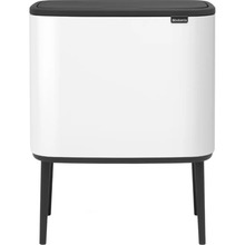 Бак для мусора BRABANTIA Bo Touch Bin 11+23 л White (313547)