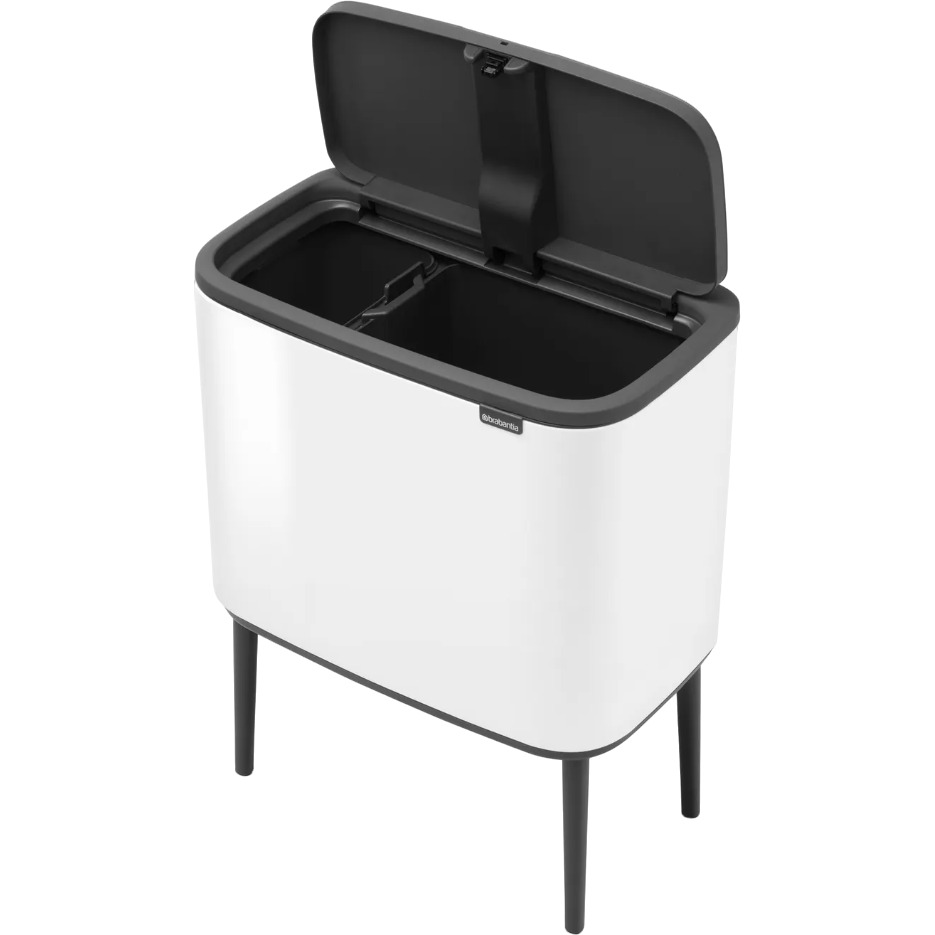 Бак для мусора BRABANTIA Bo Touch Bin 11+23 л White (313547) Размер 68 x 54 x 31.2