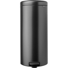 Відро для сміття Brabantia NewIcon Pedal Bin 30 л Графітовий (233524)