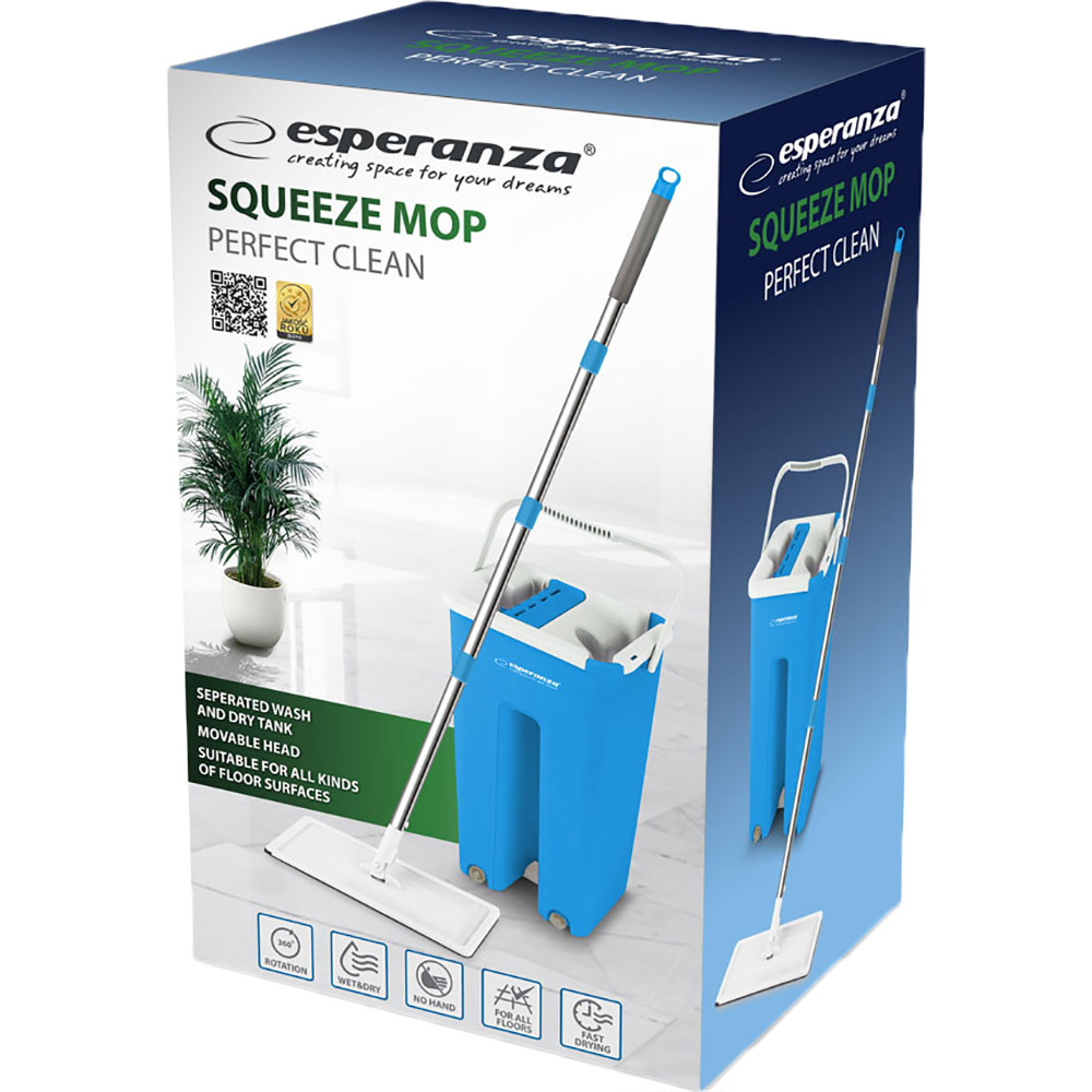 Заказать Набор для уборки ESPERANZA Squeeze Mop Perfect Clean (EHS004)