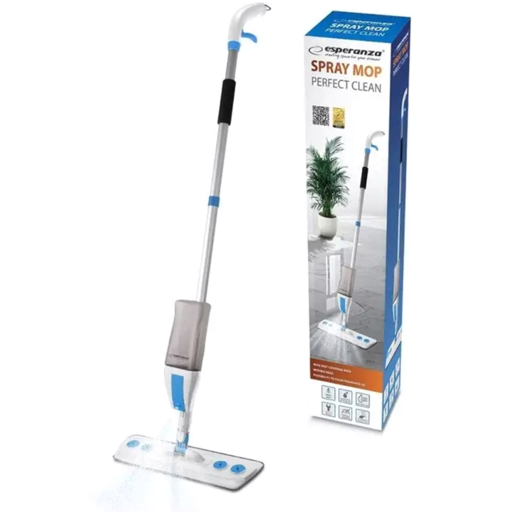 Зовнішній вигляд Швабра з розпилювачем ESPERANZA Spray Mop Perfect Clean (EHS003)