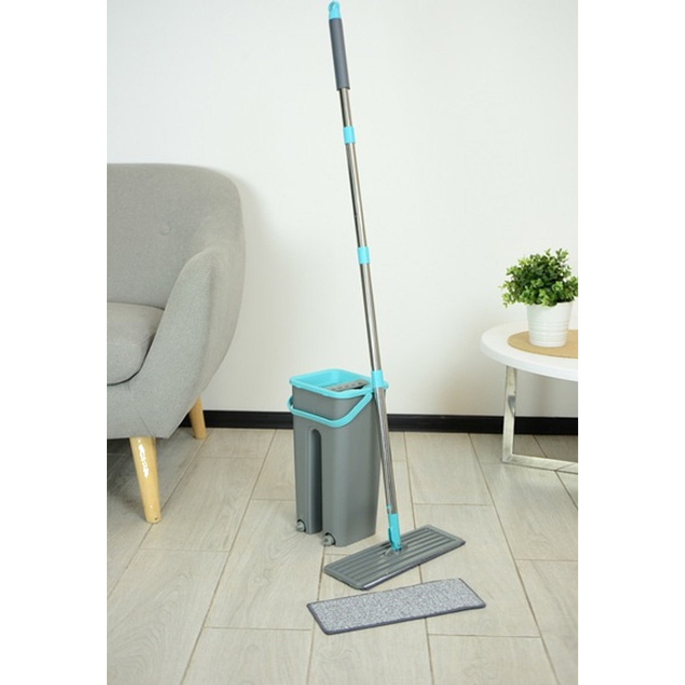 Заказать Набор для уборки IDEA HOME DS-342C Grey-Blue 4 л 120 см