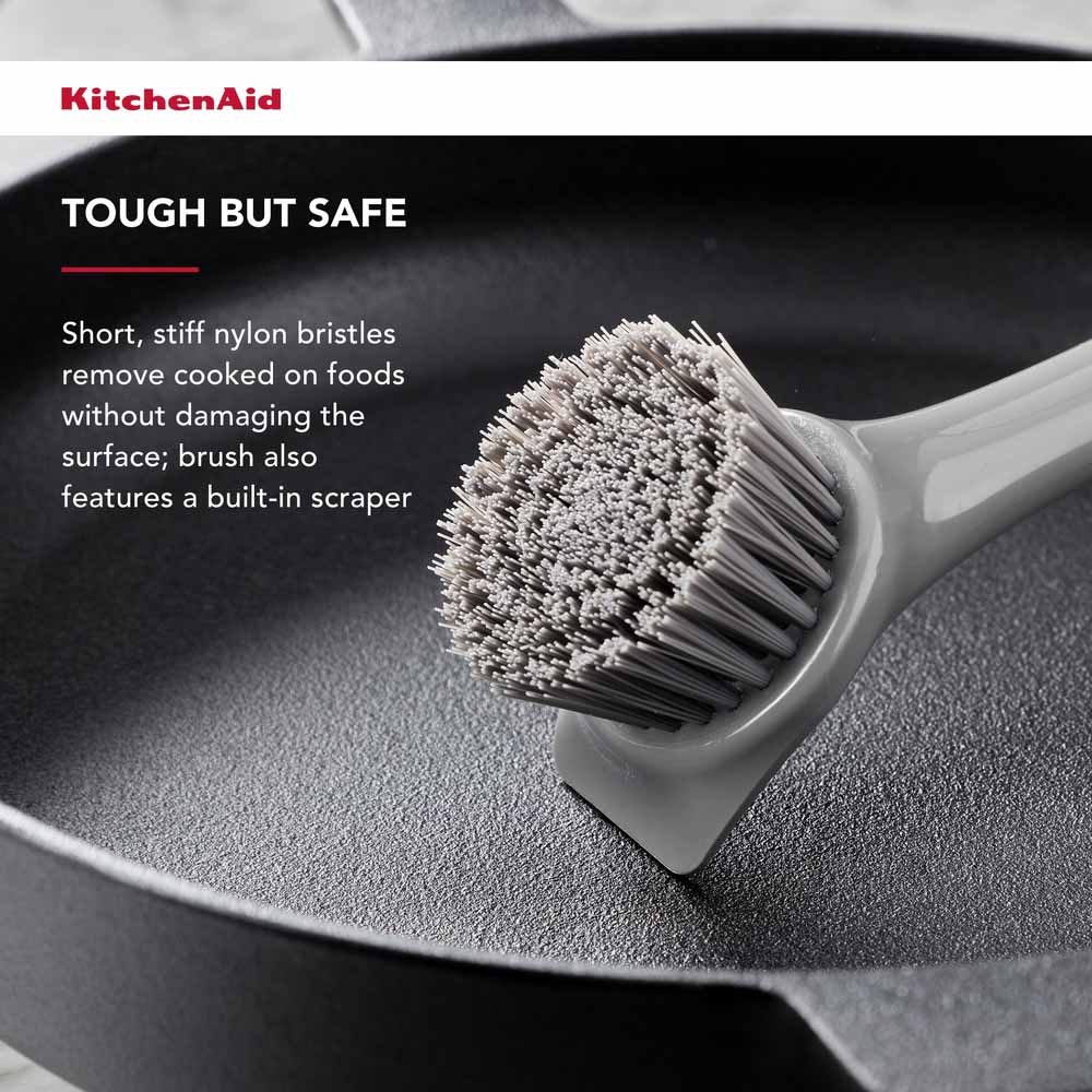 Зовнішній вигляд Щітка для миття посуду KITCHENAID Sinkware Grey (KEG882OHOBA)