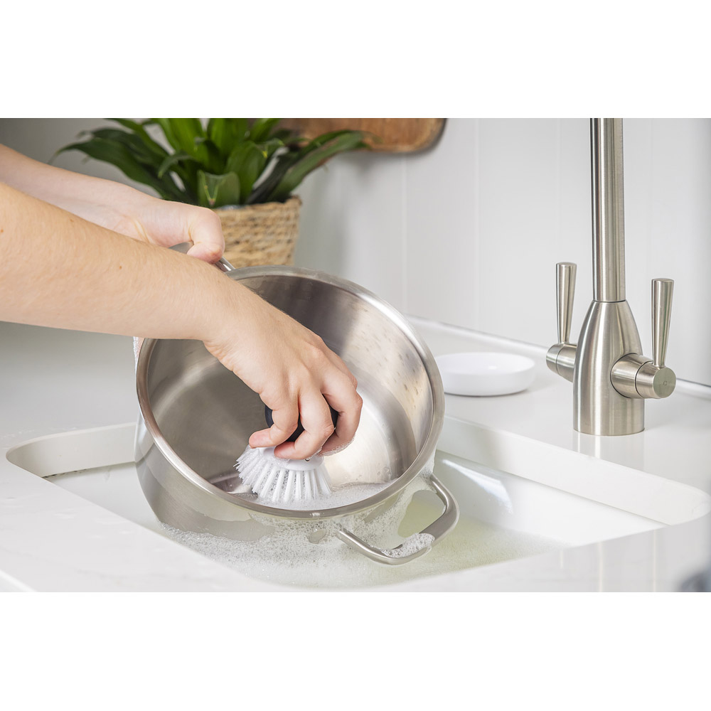 Зовнішній вигляд Щітка для миття посуду KITCHENAID Sinkware White (KEG195OSBA)