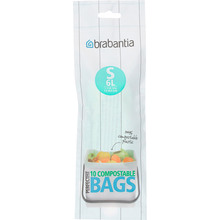 Пакеты для мусора Brabantia Bin Liners S 6 л 10 шт Green (419683_MIRS)