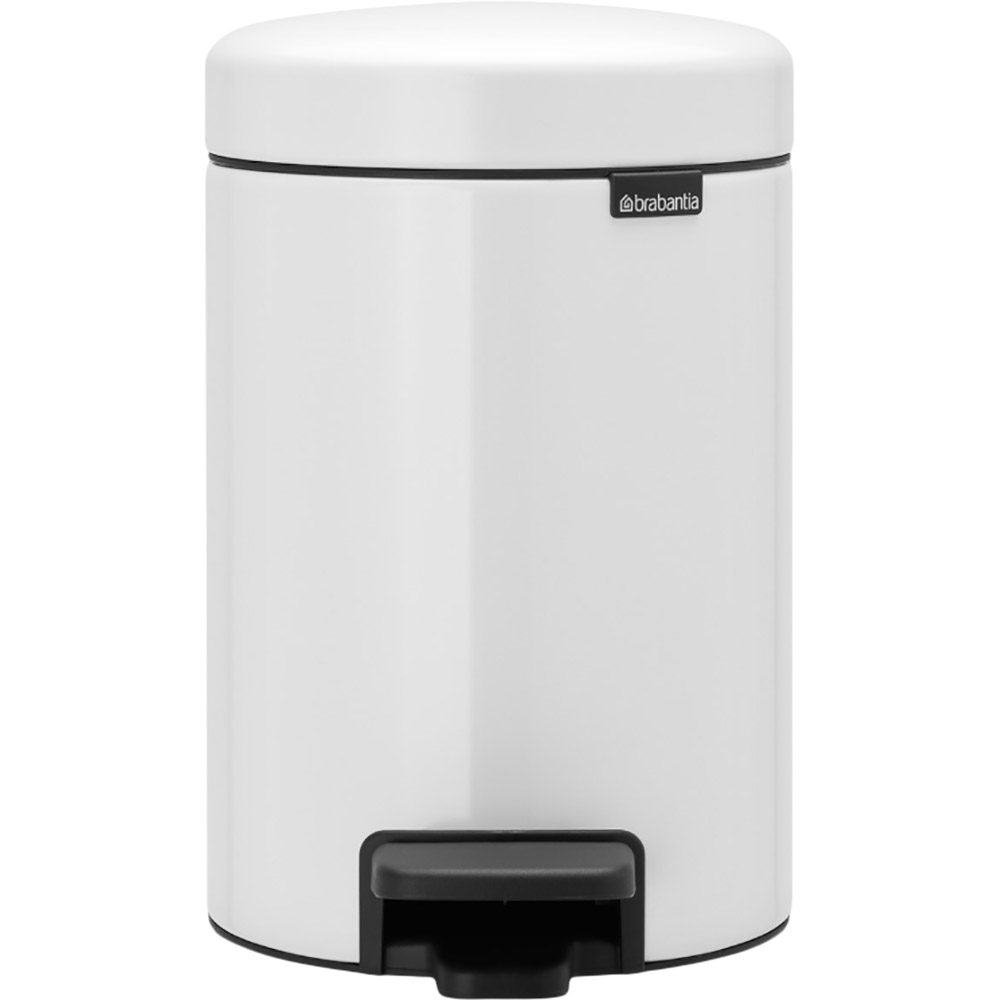 Відро для сміття Brabantia Pedal Bin 3 л White (112126)