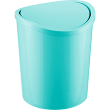 Контейнер для мусора IDEA HOME настольный 1.6 л Turquoise (2490-IH-бірюзовий)