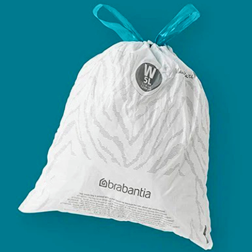 Фото 4 Пакети для сміття BRABANTIA Bin Liners 5л W 20 шт. білий (116681)